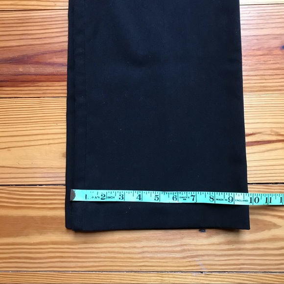Maurices Black Straight Leg Trouser Work Pants, EUC, 1/2 - Picture 10 of 13